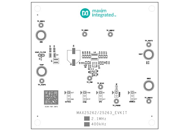 Application Circuit Diagram - Analog Devices / Maxim Integrated MAX25262/MAX25263 Evaluation Kits